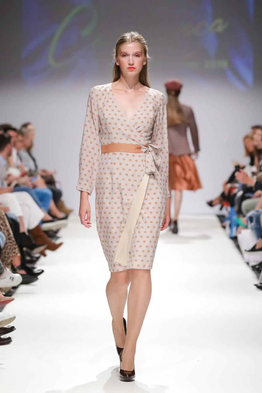 Wickelkleid Dots