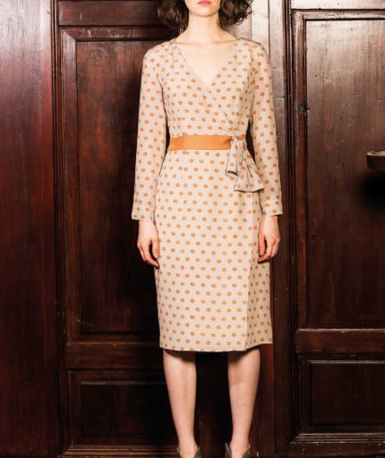 Wickelkleid Dots
