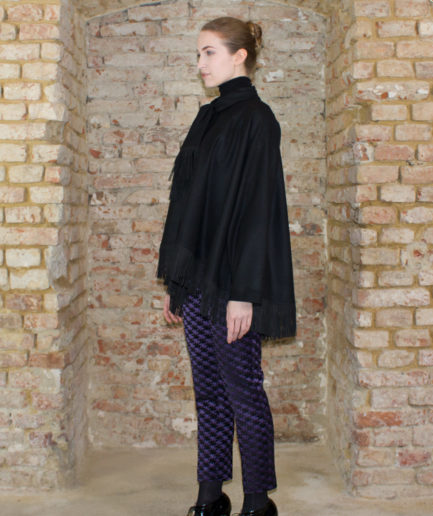Schmale Anzughose "Birds" FW18/19