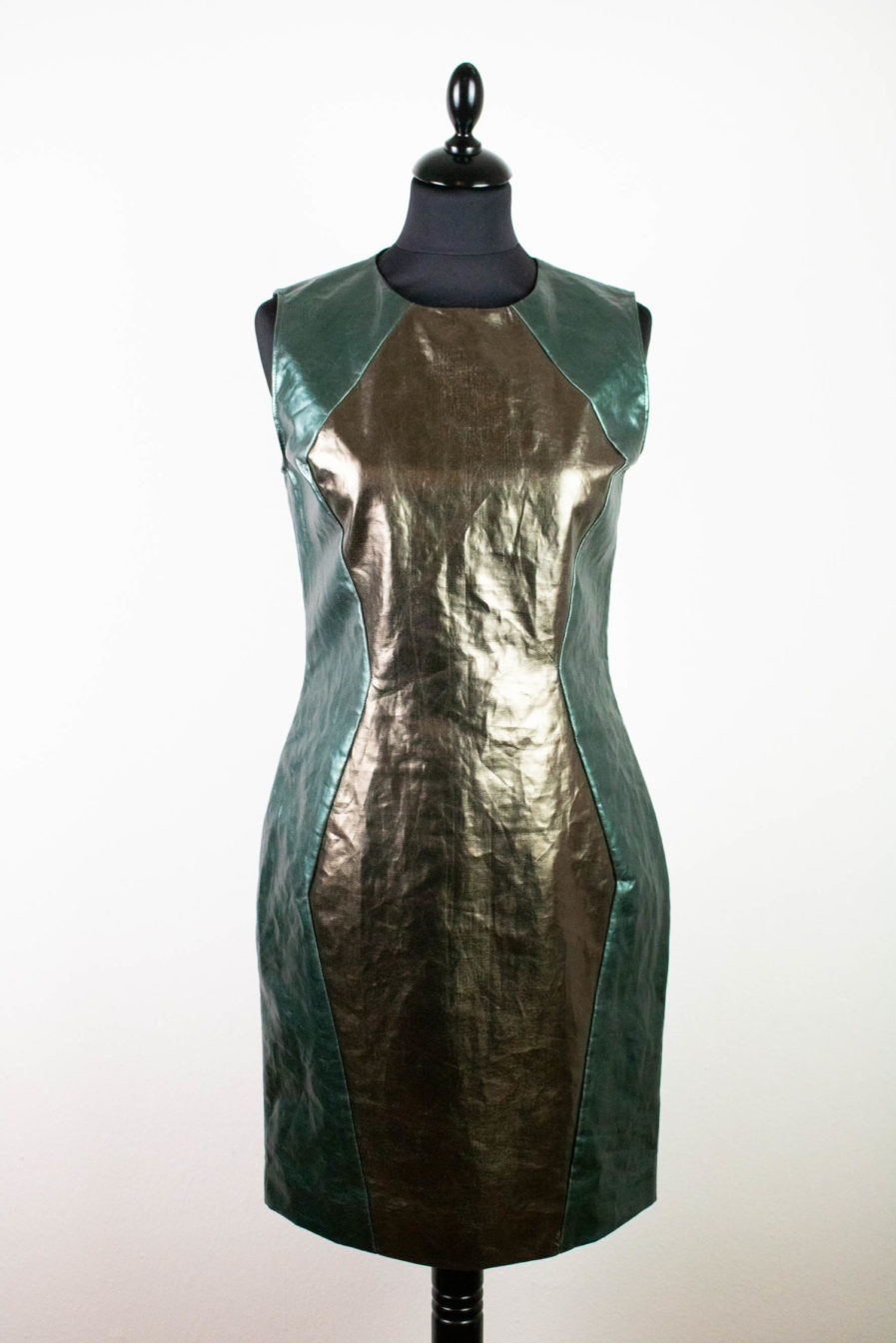 Etuikleid Metallic Manhattan