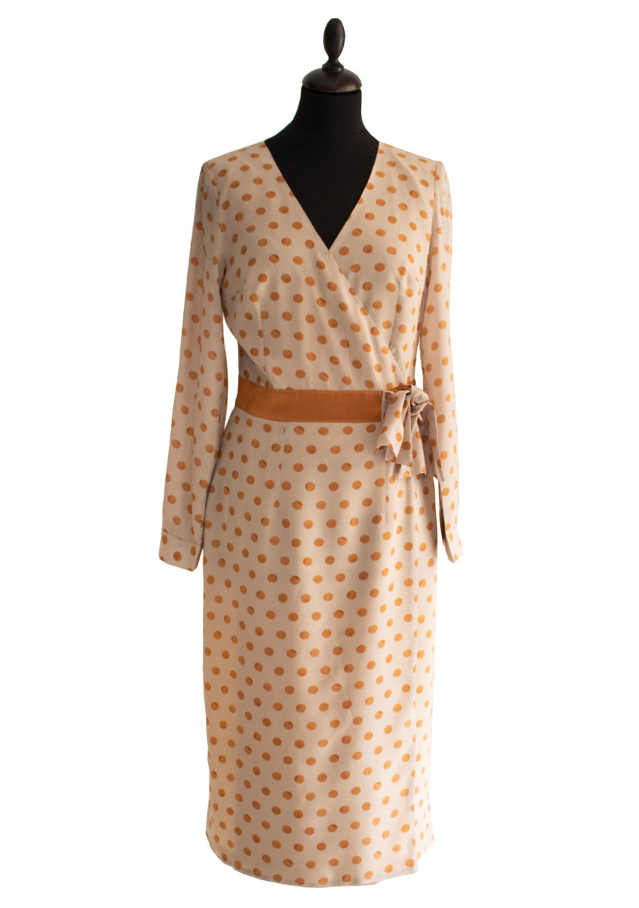 Wickelkleid Dots