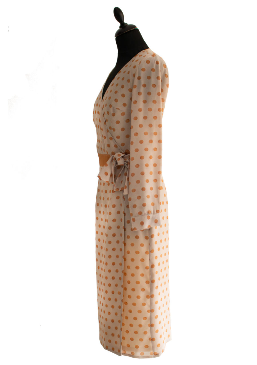 Wickelkleid Dots