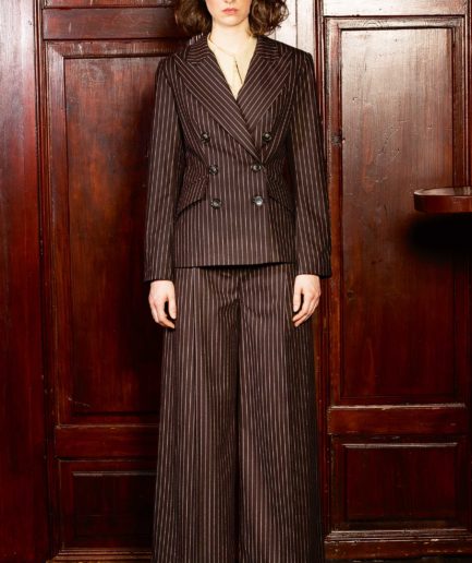 Blazer Nadelstreif, Marlene Hose Nadelstreif