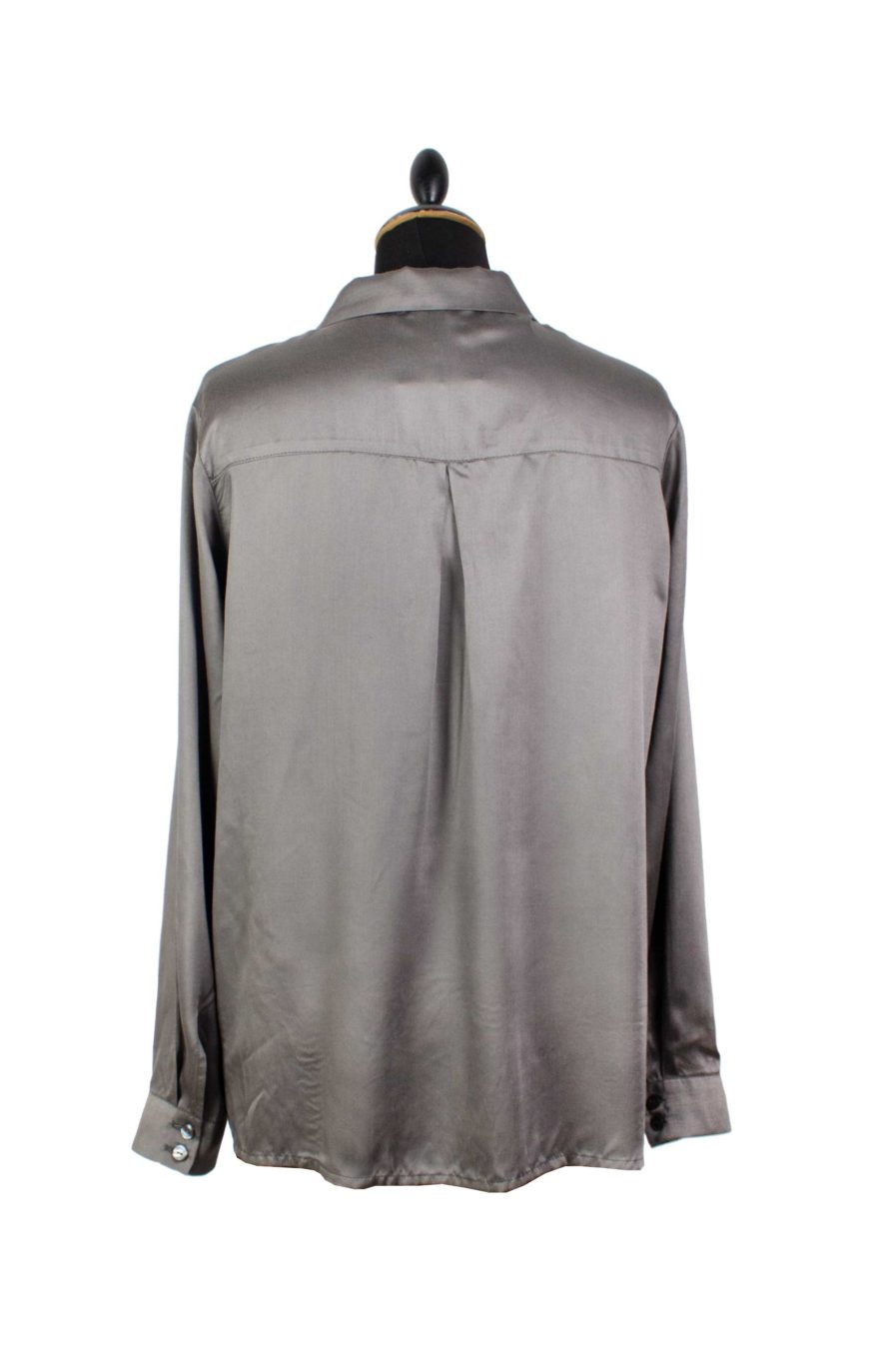 Hemdbluse Graubraun