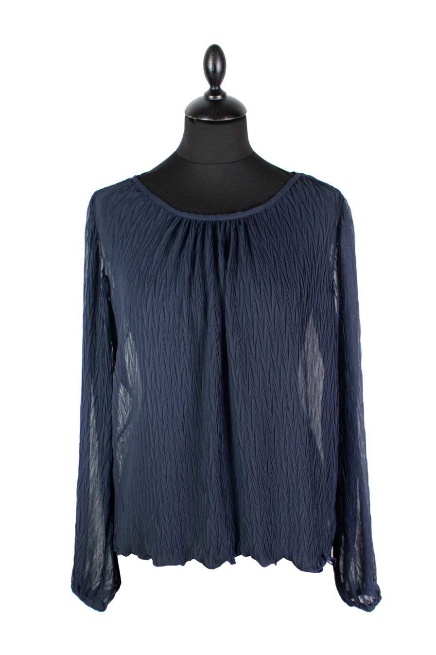 Lounge Shirt Plissee