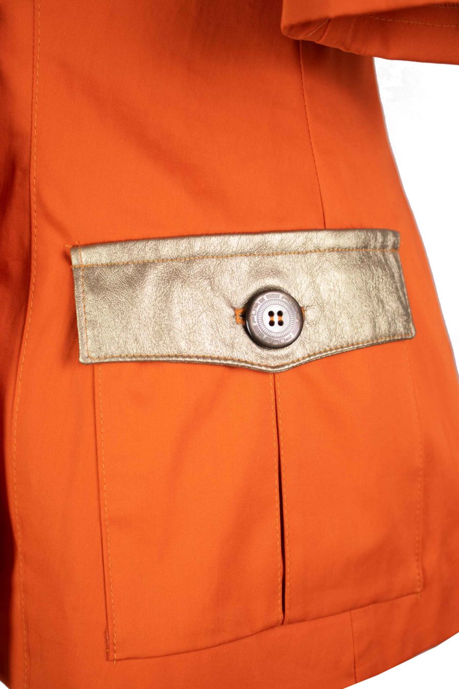 Sommer Blazer Orange-Gold