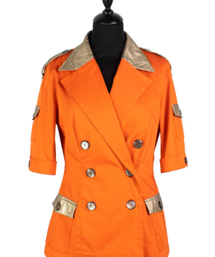 Sommer Blazer Orange-Gold