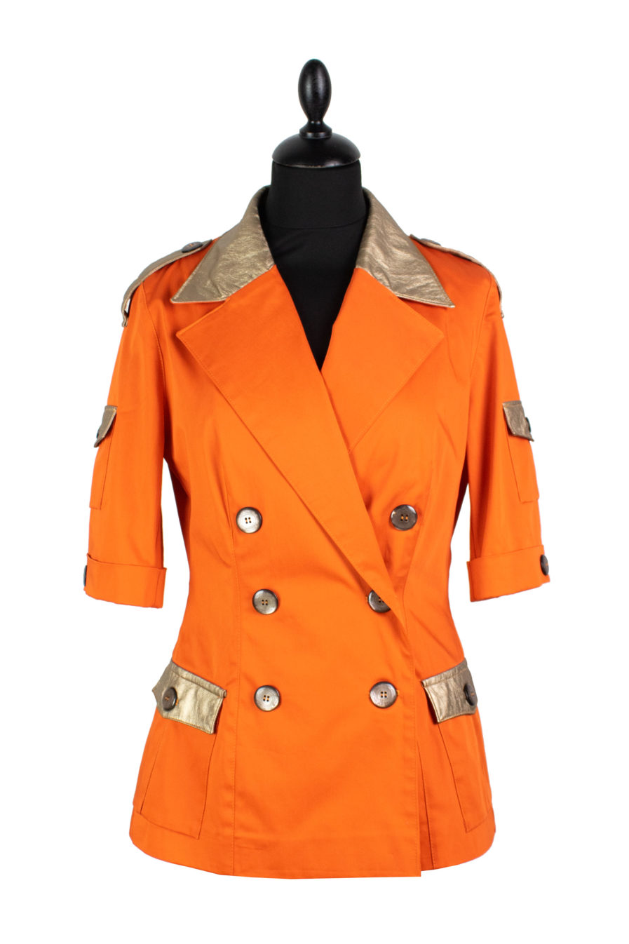 Sommer Blazer Orange-Gold