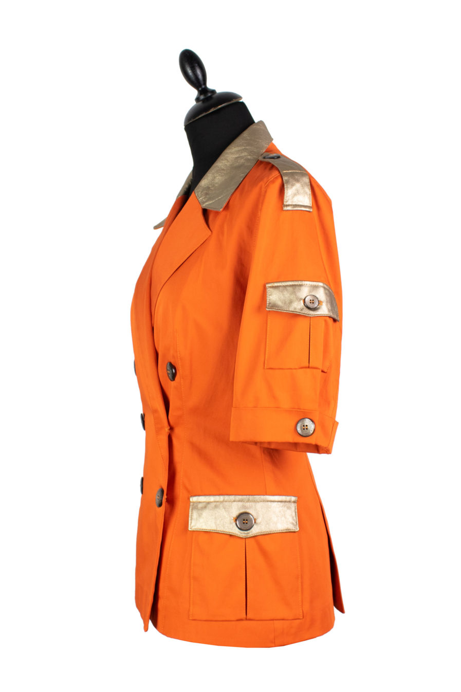 Sommer Blazer Orange-Gold