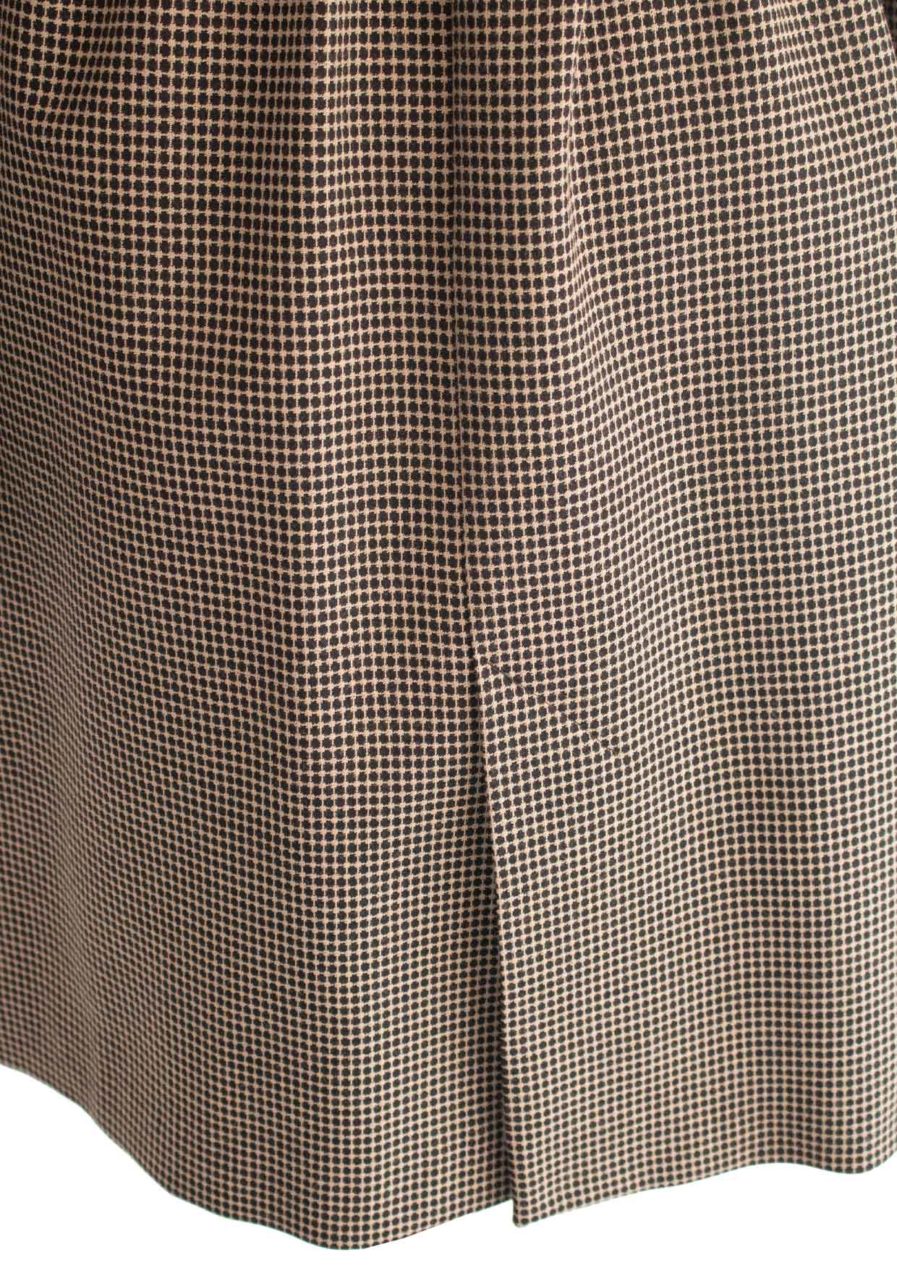 Trenchcoat Dots Schwarz