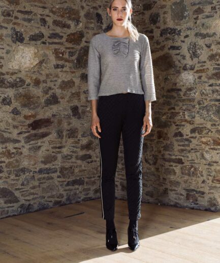 Jabot Pullover Jersey
