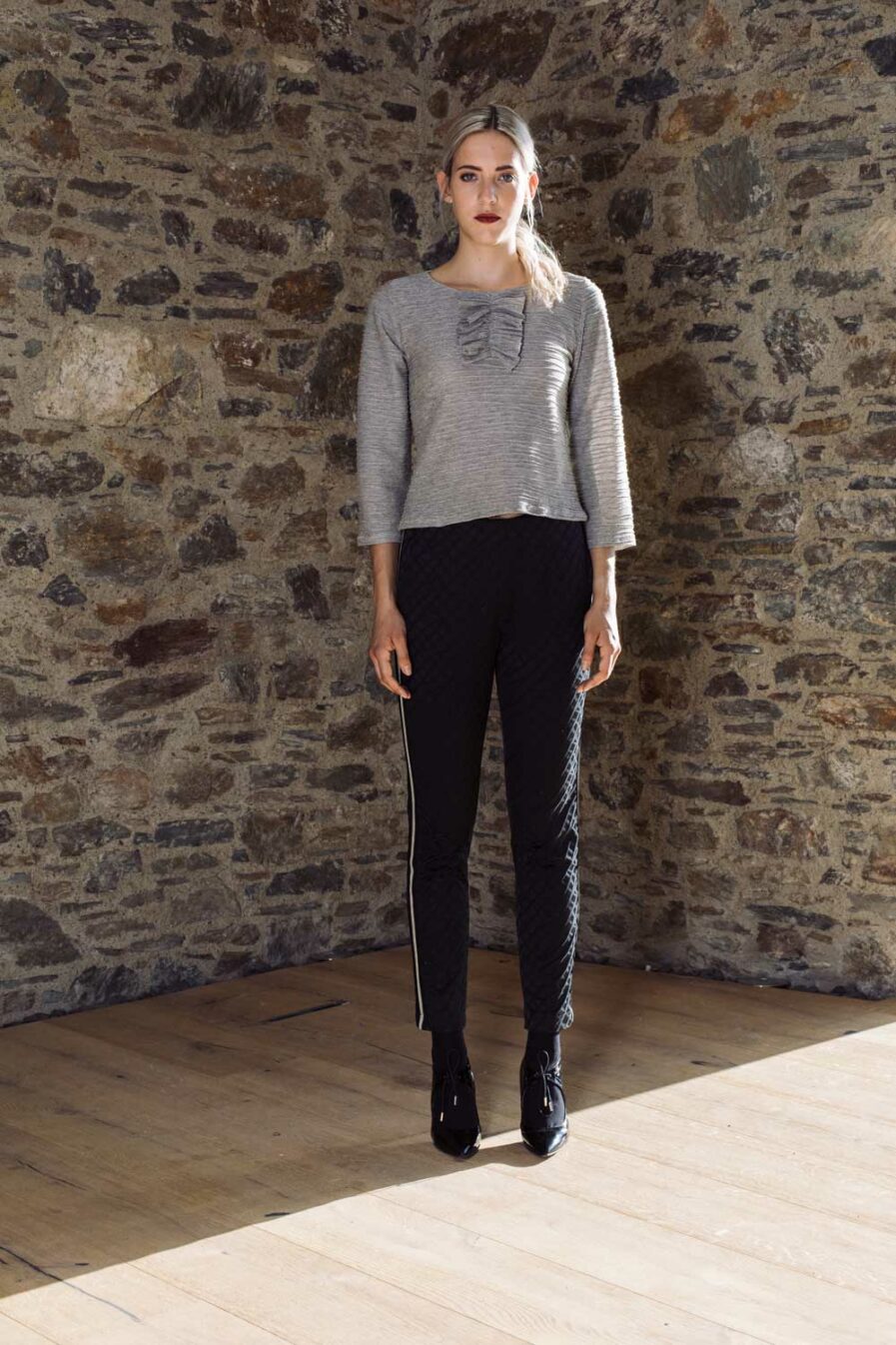 Jabot Pullover Jersey
