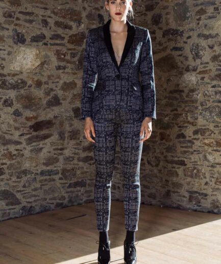Smoking Blazer Petrolium