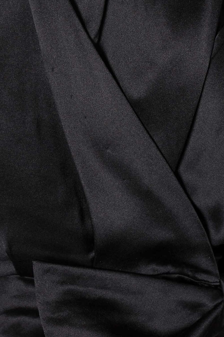 Wickelbluse Schwarz