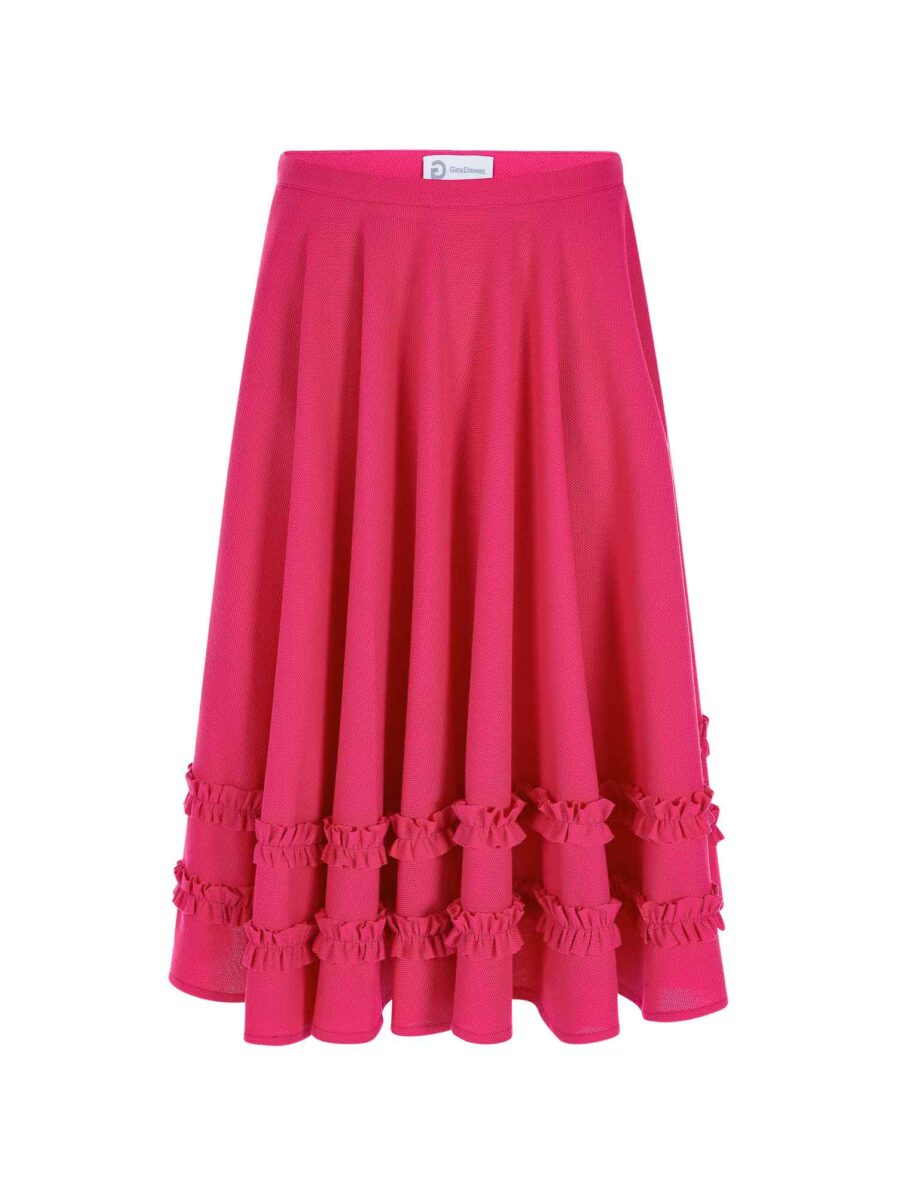 Enrica Midi Skirt Pink