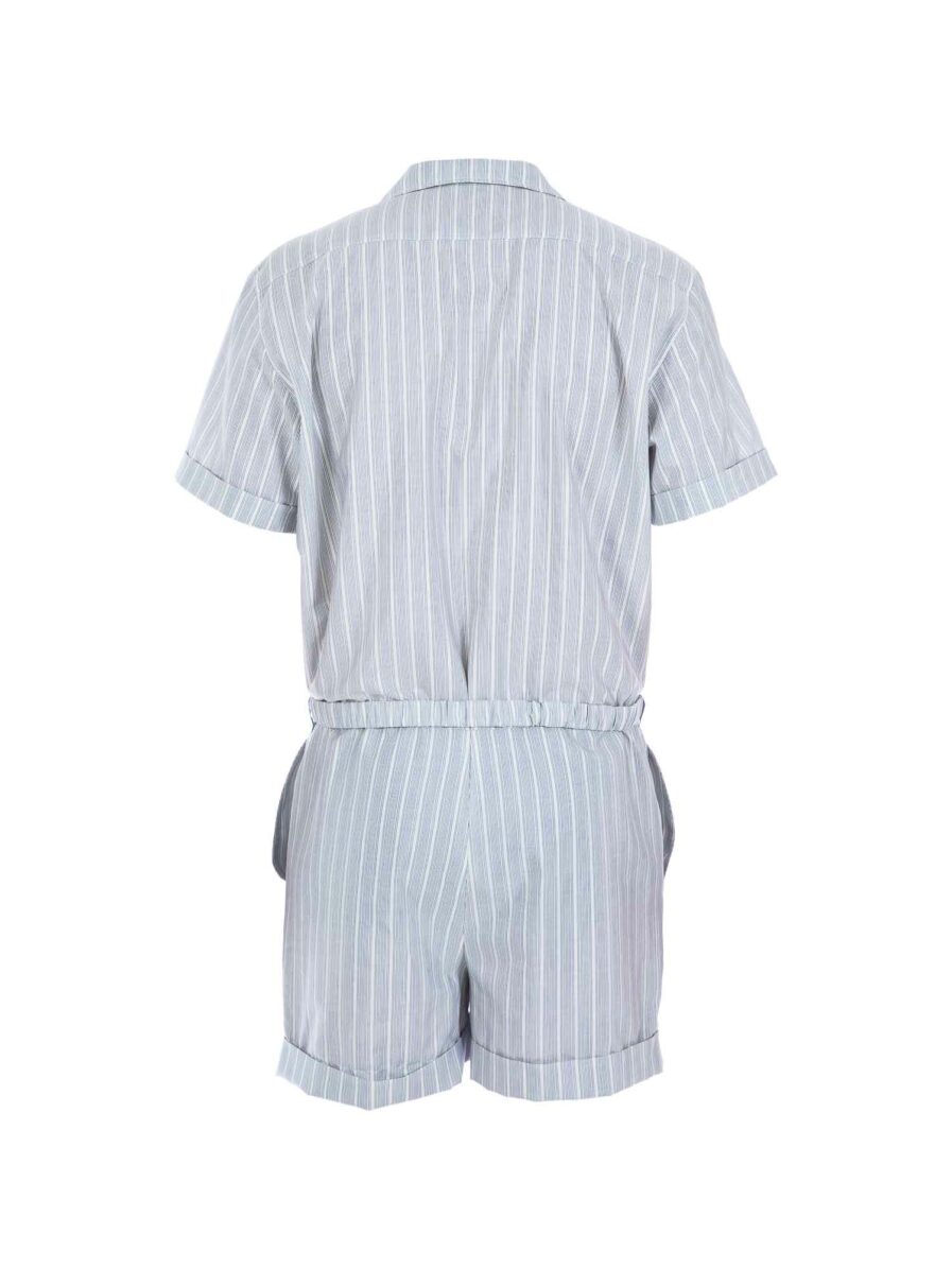 Gianni Romper Blue Stripes