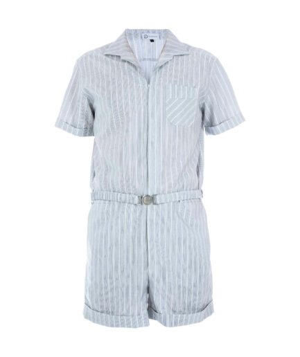 Gianni Romper Blue Stripes