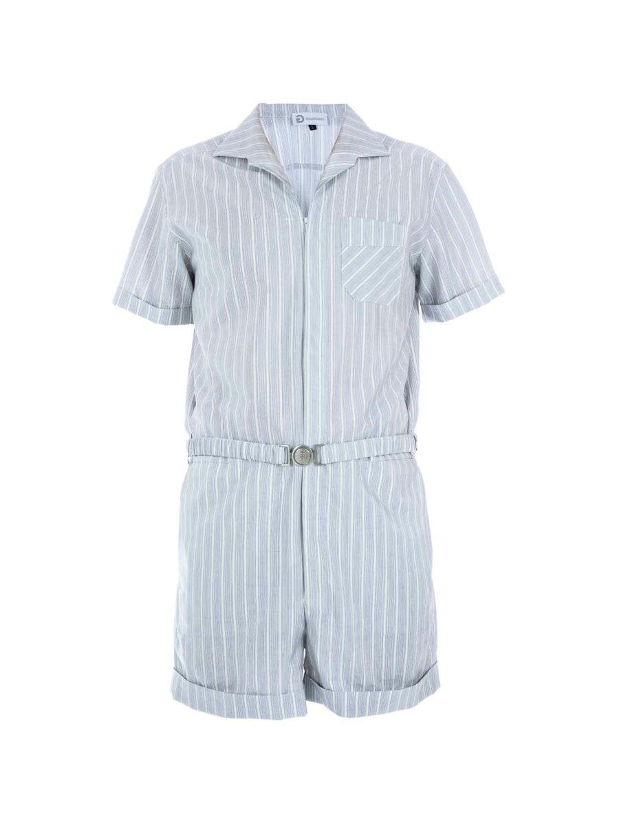 Gianni Romper Blue Stripes