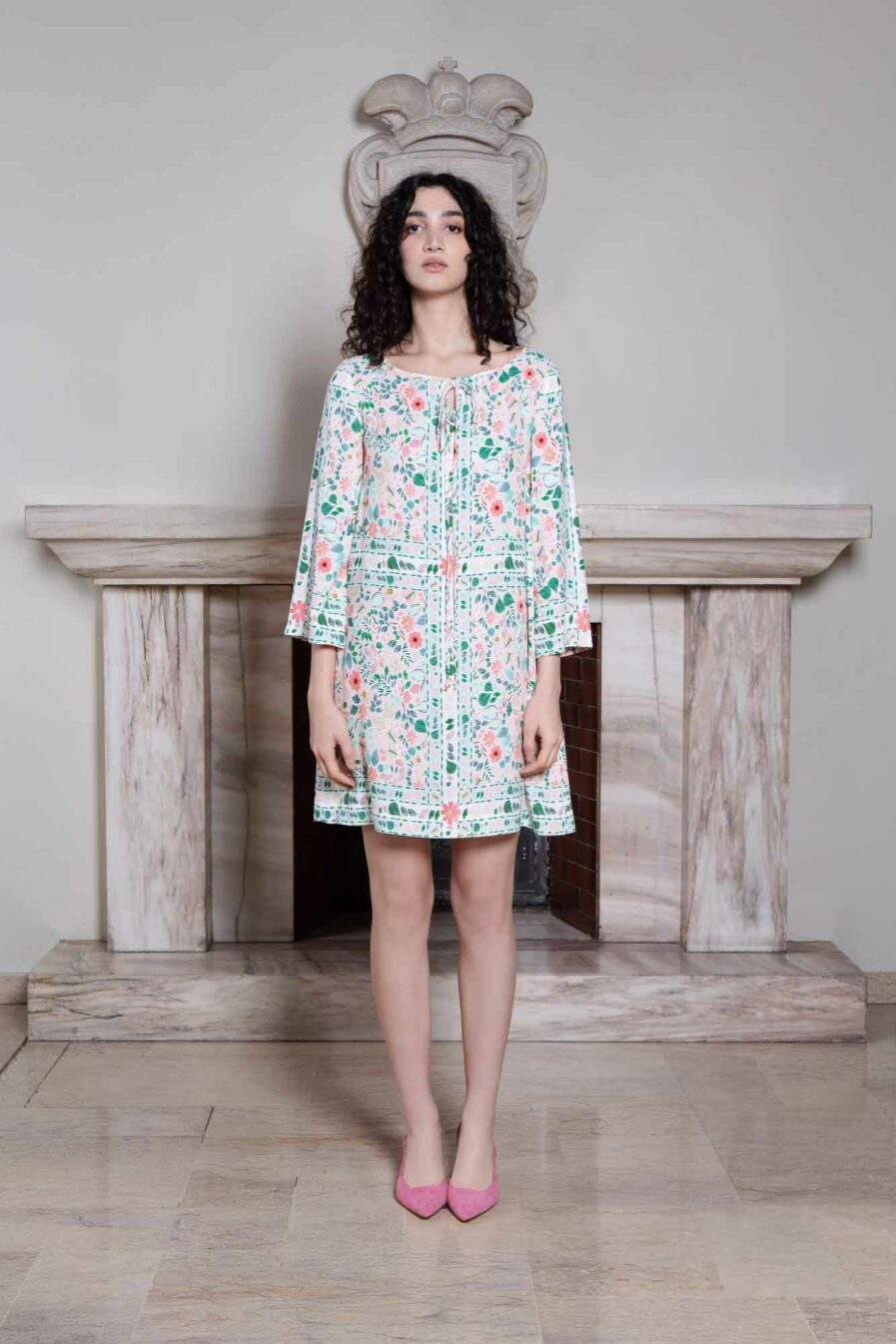 Miranda Dress Flowers