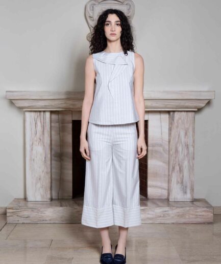 Judy Top Blue Stripes _Giulia Pants