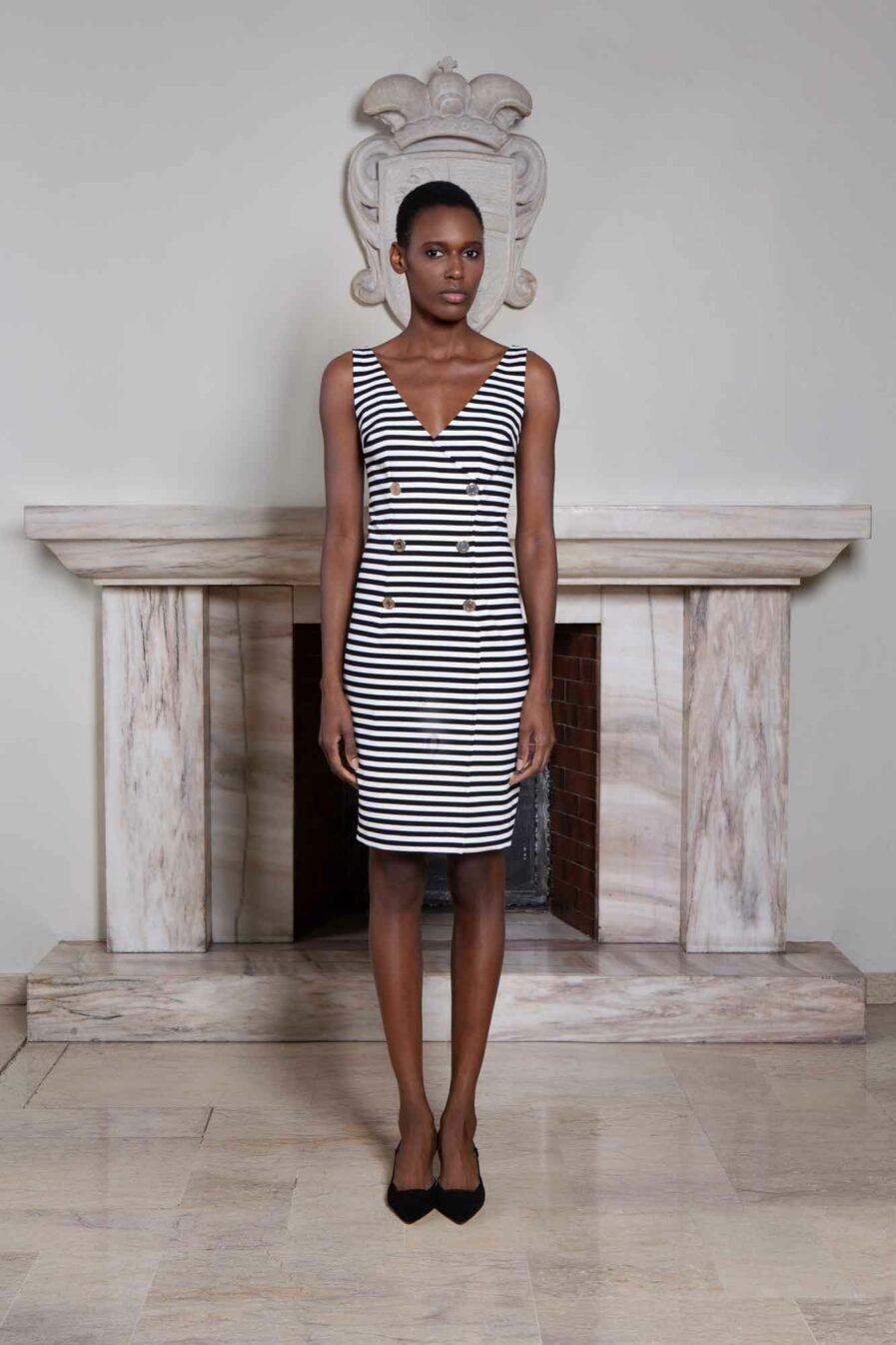 La Marine Dress Stripes