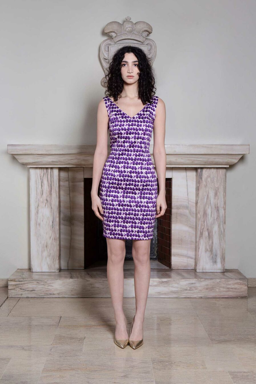 Dolce Latte Dress Violet