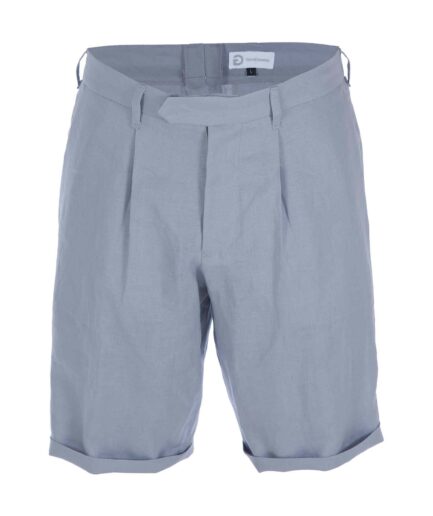 Mario Shorts Grey Linen