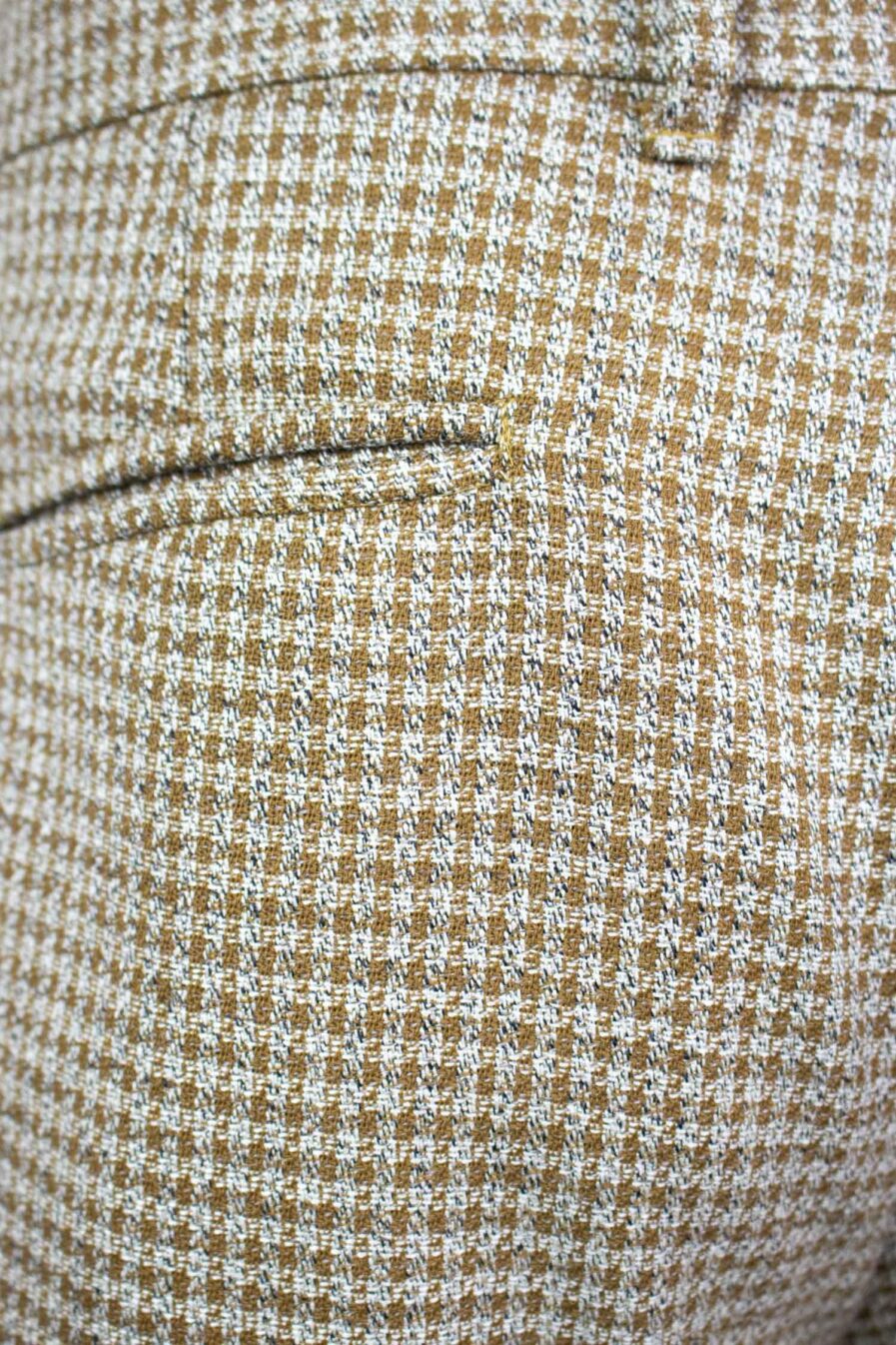 MARIO Short Gingham Mustard